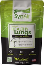 SynNutra Equine SynAir Lower Airway Horse Supplement, 30 Servings