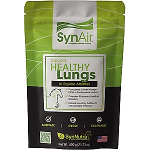 SynNutra Equine SynAir Lower Airway Horse Supplement, 30 Servings