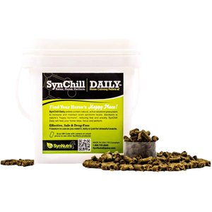 SynNutra Equine SynChill Daily Calming Pellets Horse Supplement, 30 Servings