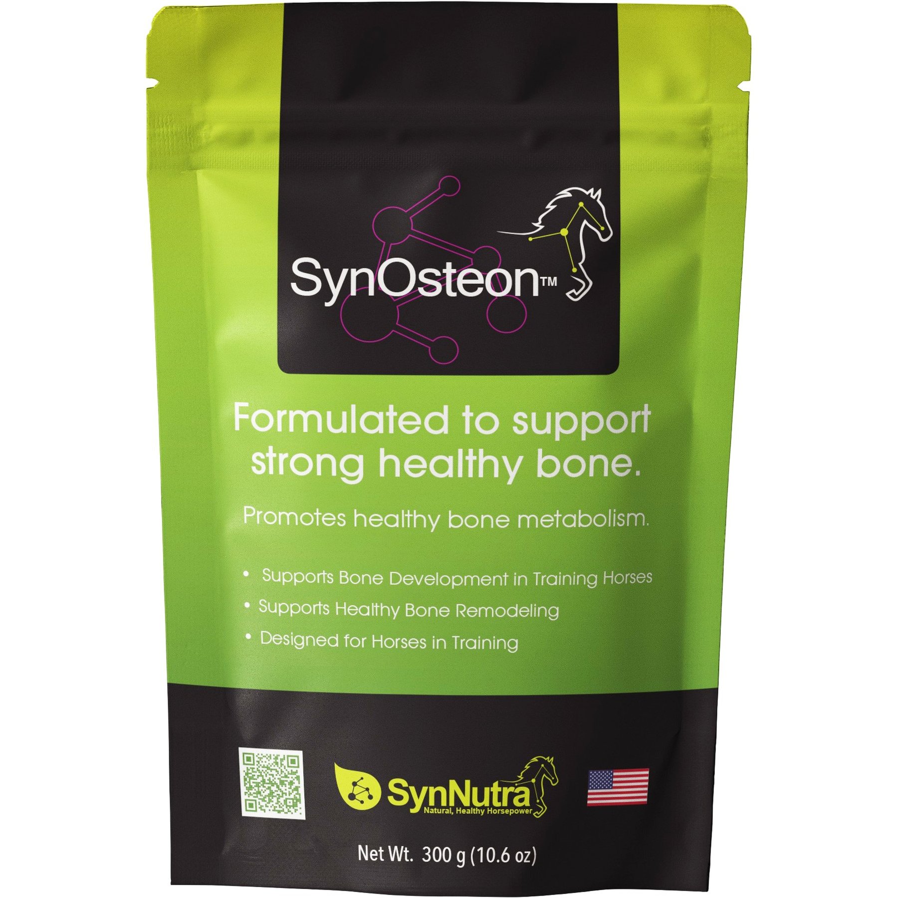 SynNutra Equine SynOsteon Bone Health Horse Supplement, 30 Servings