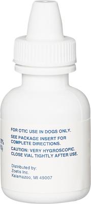 Show full view: Synotic (fluocinolone acetonide 0.01% and dimethyl sulfoxide 60%) Otic Solution for Dogs, 8-mL slide 4 of 7