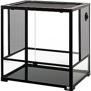 T-Rex Glass Reptile Terrarium DBL Doors/Glass & Screen Sides, 43-gal