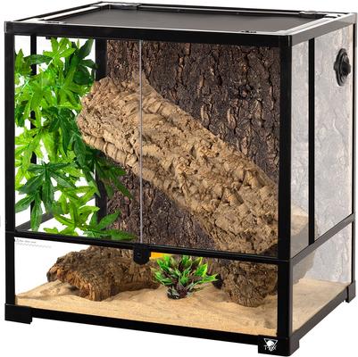Show full view: T-Rex Glass Reptile Terrarium DBL Doors/Glass & Screen Sides, 43-gal slide 3 of 10
