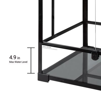 Show full view: T-Rex Glass Reptile Terrarium DBL Doors/Glass & Screen Sides, 43-gal slide 5 of 10