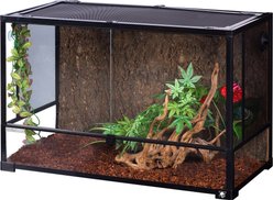 T-Rex Glass Reptile Terrarium DBL Doors/Glass & Screen Sides, 66-gal slide 2 of 8
