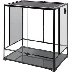 T-Rex Glass Reptile Terrarium DBL Doors/Glass & Screen Sides, 99-gal