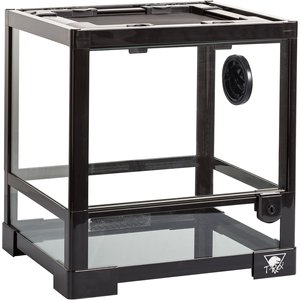 T-Rex Glass Reptile Terrarium Single Door & Glass Sides, 12 x 12 x 12-in