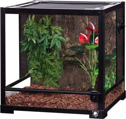 Show full view: T-Rex Glass Reptile Terrarium Single Door & Glass Sides, 18 x 18 x 18-in slide 3 of 9