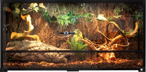 Show full view: T-Rex Glass Reptile Terrarium Sliding Doors/Glass & Screen Sides, 86-gal slide 2 of 9