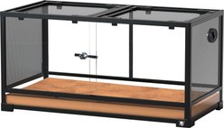 T-Rex Glass Reptile Terrarium Sliding Doors/Glass & Screen Sides, 120-gal slide 2 of 8