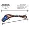 Show in main carousel: Tahoe Tack American Flag Leather Western Mens Spur Straps slide 3 of 3