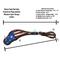 Show in main carousel: Tahoe Tack American Flag Leather Western Womens Spur Straps slide 3 of 3