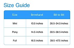 Tahoe Tack Double Stitched Leather Western Horse Browband Headstall, Medium Oil, Pony slide 2 of 3