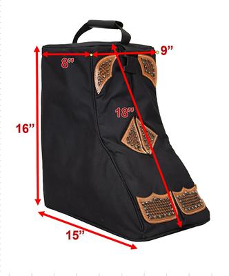 Show full view: Tahoe Tack Durango Western Horse Boot Storage Bag slide 4 of 4