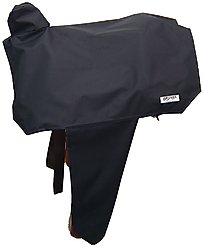 Tahoe Tack Premium Nylon Waterproof Western Horse Saddle Cover, Black slide 1 of 2