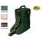 Show in main carousel: Tahoe Tack Triple Layer Padded Western Horse Boot Carry Bag, Hunter Green & Gold slide 1 of 4