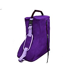 Tahoe Tack Triple Layer Padded Western Horse Boot Carry Bag, Purple & Lavender