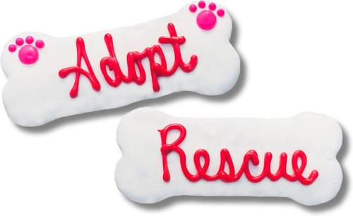 Show full view: Tail Bangers Adopt & Rescue Peanut Butter & Honey Assorted Crunchy Dog Treats, 18 count slide 3 of 8