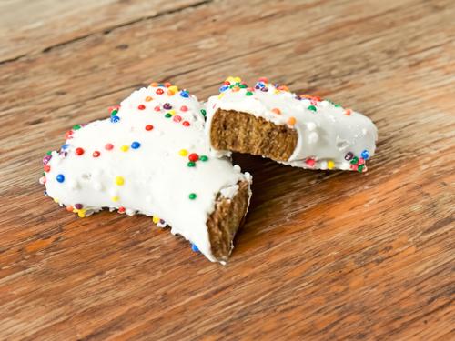 Show full view: Tail Bangers Birthday Bundt Cake & Birthday Caddy Peanut Butter & Honey Crunchy Dog Treats, 2 count slide 4 of 9