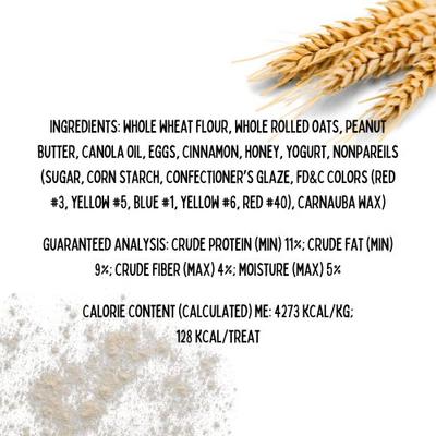 Show full view: Tail Bangers Christmas Spirit Peanut Butter & Honey Assorted Crunchy Dog Treats, 18 count slide 8 of 8