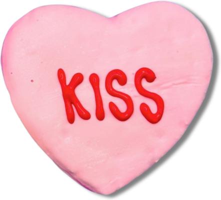 Show full view: Tail Bangers Conversation Hearts Peanut Butter & Honey Assorted Crunchy Dog Treats, 18 count slide 4 of 9