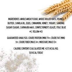 Tail Bangers Frost Paws Peanut Butter & Honey Assorted Crunchy Dog Treats, 18 count slide 2 of 7