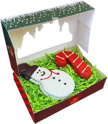 Tail Bangers Frosty Peanut Butter & Honey Gift Box Crunchy Dog Treats