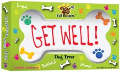 Tail Bangers 'Get Well' Gift Basket Variety Pack Crunchy Dog Treats slide 2 of 9