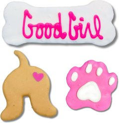 Tail Bangers Good Girl Peanut Butter & Honey Assorted Crunchy Dog Treats, 18 count slide 1 of 7