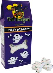 Tail Bangers Halloween Caddy Peanut Butter & Honey Crunchy Dog Treats, 8-oz bag