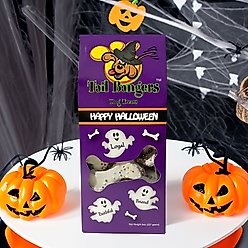 Tail Bangers Halloween Caddy Peanut Butter & Honey Crunchy Dog Treats, 8-oz bag slide 2 of 5