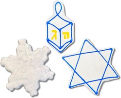 Tail Bangers Hanukkah Peanut Butter & Honey Assorted Crunchy Dog Treats, 18 count slide 1 of 7