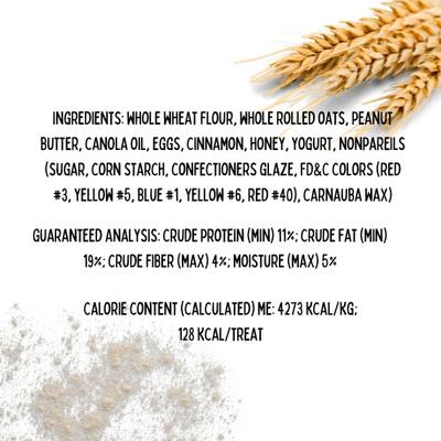 Show full view: Tail Bangers Long Winter Day Peanut Butter & Honey Assorted Crunchy Dog Treats, 18 count slide 8 of 8