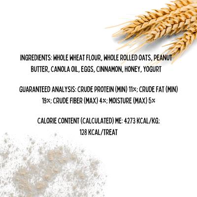 Show full view: Tail Bangers North Pole Peanut Butter & Honey Assorted Crunchy Dog Treats, 18 count slide 8 of 8