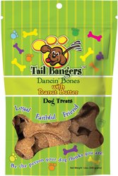 Tail Bangers Peanut Butter & Honey Dancin Bones Crunchy Dog Treats, 12-oz bag