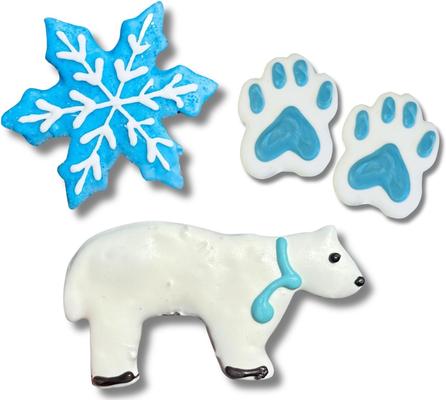 Show full view: Tail Bangers Polar Paws Peanut Butter & Honey Assorted Crunchy Dog Treats, 18 count slide 1 of 8