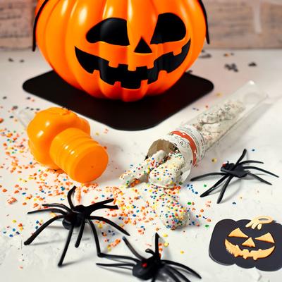 Show full view: Tail Bangers Pumpkin Tube Peanut Butter & Honey Crunchy Dog Treats, 6-oz bag slide 3 of 6