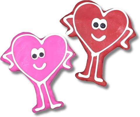 Show full view: Tail Bangers Valentine's Day Peanut Butter & Honey Assorted Crunchy Dog Treats, 18 count slide 5 of 8