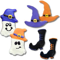 Tail Bangers We Witch You A Happy Halloween Peanut Butter & Honey Assorted Crunchy Dog Treats, 18 count