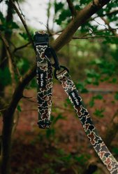 Tails & Trails Duck Camo Trail Dog Collar, Tan, Small: 11-in neck,7/8-in wide slide 2 of 3