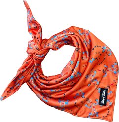 Tails & Trails Reptile Cooling Dog Bandana, Orange