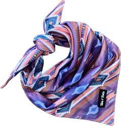 Tails & Trails Western Cooling Dog Bandana, Pink