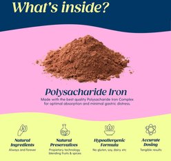 Taily Bacon Flavored Liquid Iron Supplement for Dogs & Cats, 4-fl oz bottle slide 2 of 7