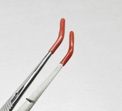 Tamsco Instruments All Purpose Rubber Coated Head Tongs with Angled Head, 12-in slide 2 of 2