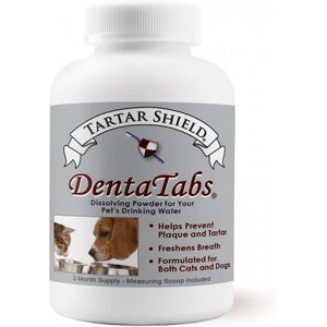 Tartar Shield DentaTabs Hypoallergenic Dog & Cat Dental Water Additive