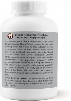 Show full view: Tartar Shield DentaTabs Hypoallergenic Dog & Cat Dental Water Additive slide 3 of 9
