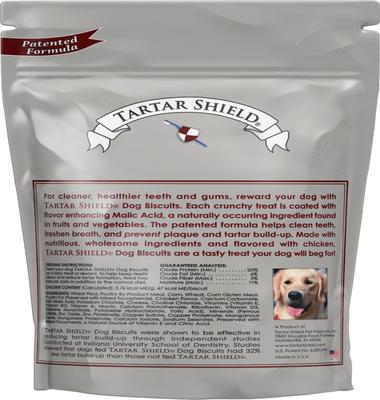 Show full view: Tartar Shield Wholesome & All-Natural Chicken Flavor Dog Dental Treat, 26-oz bag slide 3 of 9