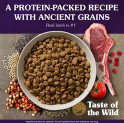 Taste of the Wild Ancient Mountain with Ancient Grains Dry Dog Food, 28-lb bag slide 2 of 7
