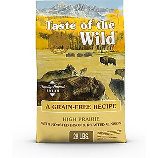 Taste of the Wild High Prairie Grain-Free Dry Dog Food, 28-lb bag slide 1 of 7