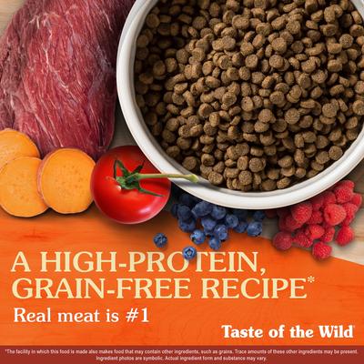 TASTE OF THE WILD High Prairie Puppy Formula Grain-Free Dry Dog